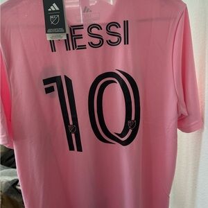 Adidas Pink Messi Jersey